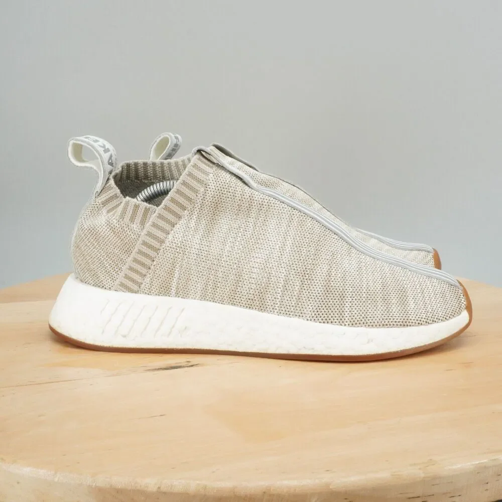 Womens 7.5 / Mens 6.5 - Adidas NMD CS2 x KITH x Naked Beige Shoes Ronnie Fieg
